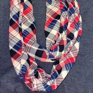 Plaid Infinity Scarf